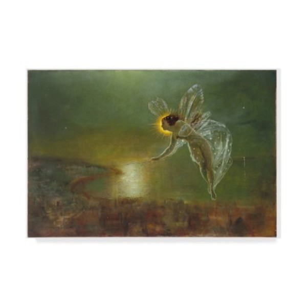 Trademark Fine Art John Atkinson Grimshaw 'Spirit of Night 1879 ' Canvas Art, 30x47 BL01618-C3047GG